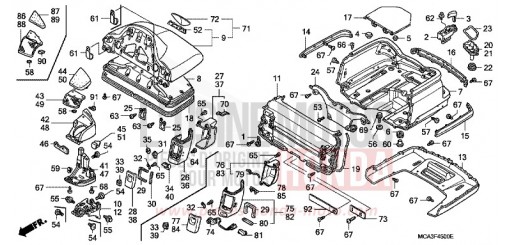 COFFRE GL1800A5 de 2005